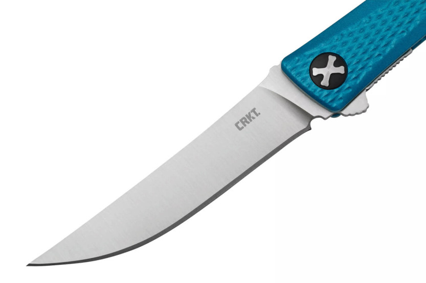 CRKT Kalbi 7540 taittoveitsi 10.2cm sininen alumiinikahva