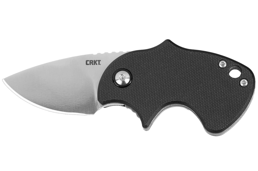 CRKT Orca 7930 coltello pieghevole con manico nero in nylon/fibra di vetro 7,5 cm