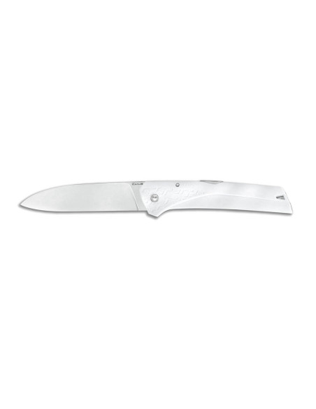 Coltello pieghevole Florinox Kiana 11,3 cm manico in poliammide/fibra di vetro bianco