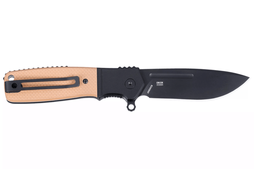 Klappmesser CRKT Homefront K245BKP schwarze Klinge Griff aus G10 braun 9,8cm