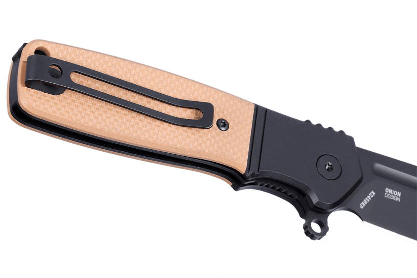Klappmesser CRKT Homefront K245BKP schwarze Klinge Griff aus G10 braun 9,8cm