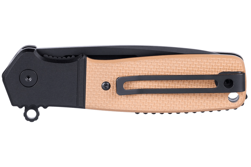 CRKT Homefront K245BKP foldekniv sort blad brunt G10-håndtag 9,8 cm