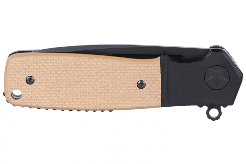 CRKT Homefront K245BKP fällkniv svart blad brunt G10-handtag 9,8cm