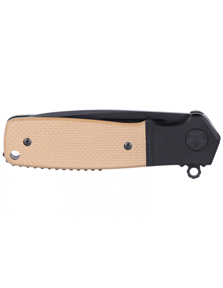 CRKT Homefront K245BKP vouwmes zwart lemmet bruin G10 handvat 9.8cm