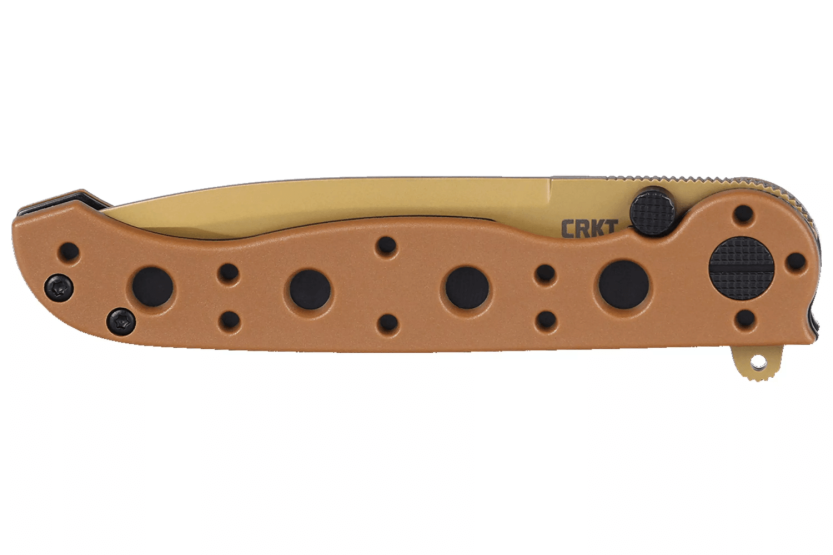 Faca dobrável CRKT M16-01DZ 1601DZ com cabo de nylon / fibra de vidro para deserto 10cm