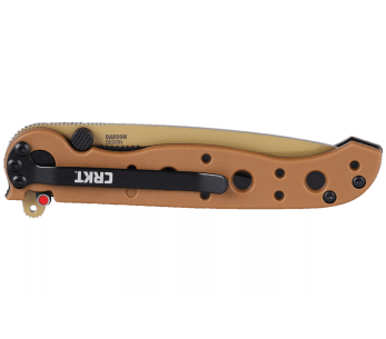 Foldekniv CRKT M16-10DZ 1610DZ tantoblad med halvsaget nylonhåndtak / glassfiberørken 10 cm 2