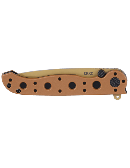 Foldekniv CRKT M16-10DZ 1610DZ tantoblad med halvsaget nylonhåndtak / glassfiberørken 10 cm