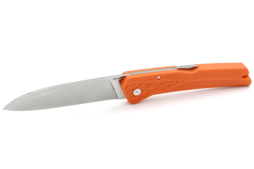 Florinox Kiana fällkniv orange polyamid/glasfiberhandtag 11,3cm