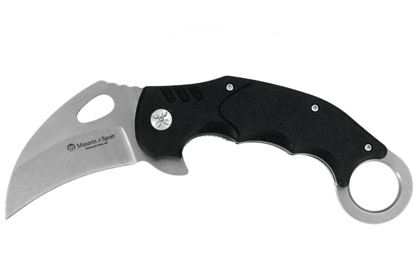 Maserin Karambit 42014 black G10 handle 13.5cm folding knife