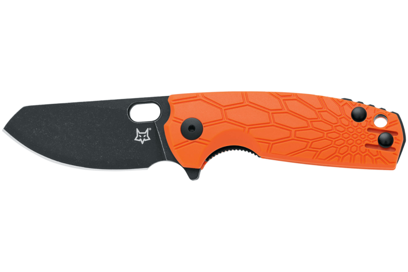 Fox Baby Core FX.608OR folding knife FRN orange handle 8.5cm