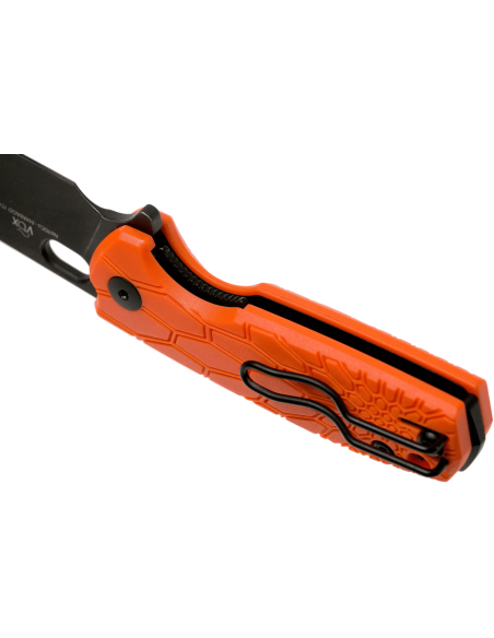Fox Baby Core FX.608OR folding knife FRN orange handle 8.5cm