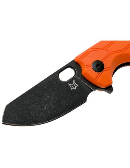 Fox Baby Core FX.608OR folding knife FRN orange handle 8.5cm