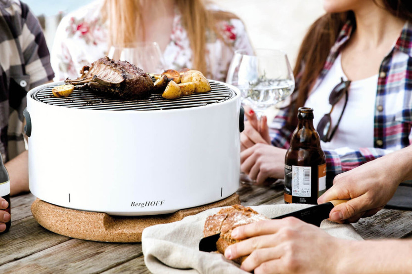 Berghoff Leo bianco barbecue portatile ø35cm