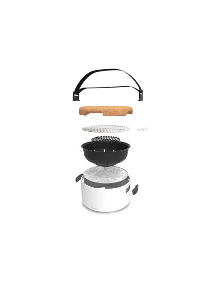 Barbecue portátil Berghoff Leo branco ø35cm