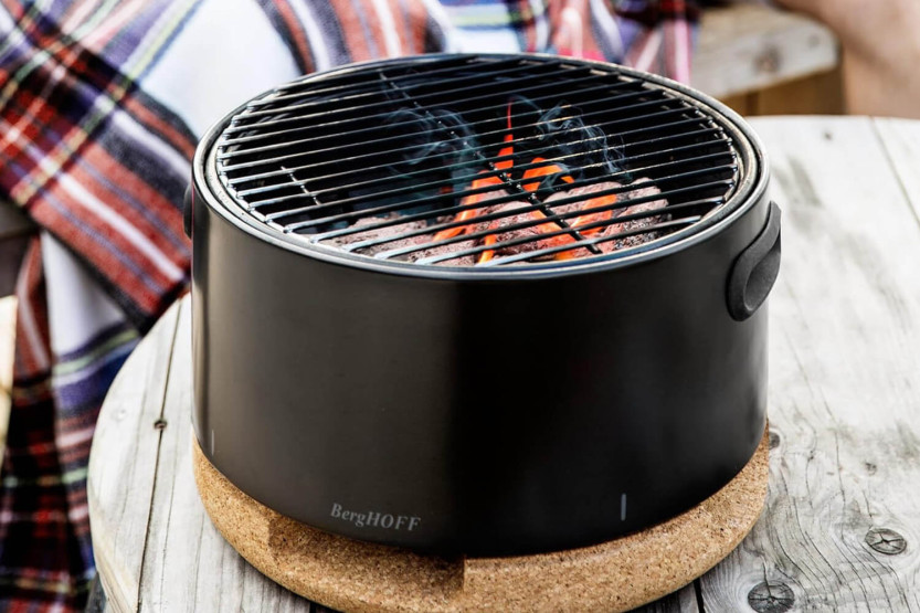 Barbacoa portátil Berghoff Leo negra 35cm