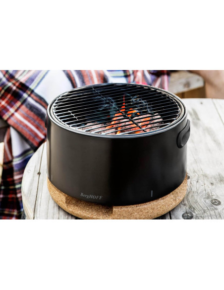Barbecue de table Berghoff Leo noir nomade ø35cm