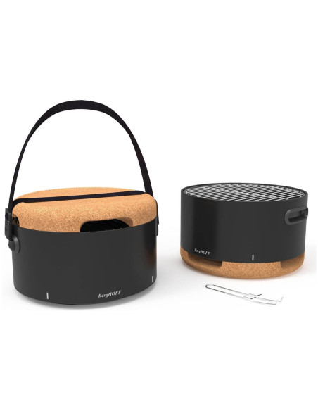 Barbecue portátil Berghoff Leo preto 35cm