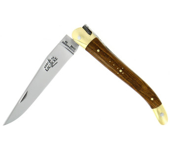 Forge de Laguiole fällkniv 11cm pistaschhandtag mässingsbultar