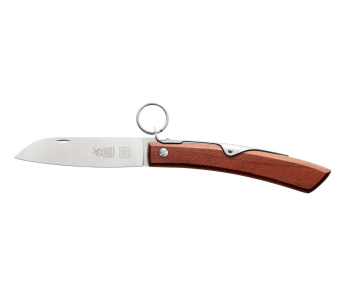 Navaja plegable Windmühlenmesser Ibex 100 hecha a mano con mango de madera de ciruelo de 14cm