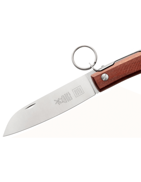 Klappmesser handwerklich Windmühlenmesser Ibex 100 Griff aus Pflaumenholz 14cm