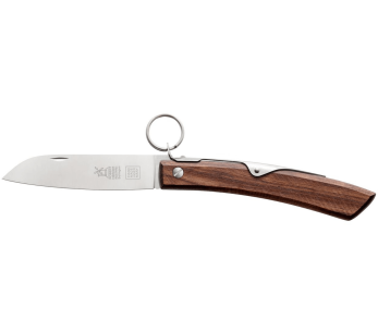 Windmühlenmesser Ibex 100 käsintehty taittoveitsi 14cm saksanpähkinä kahva