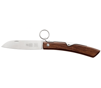 Windmühlenmesser Ibex 100 handgjord fällkniv 14cm bokträhandtag