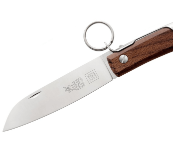 Windmühlenmesser Ibex 100 handgjord fällkniv 14cm bokträhandtag 2