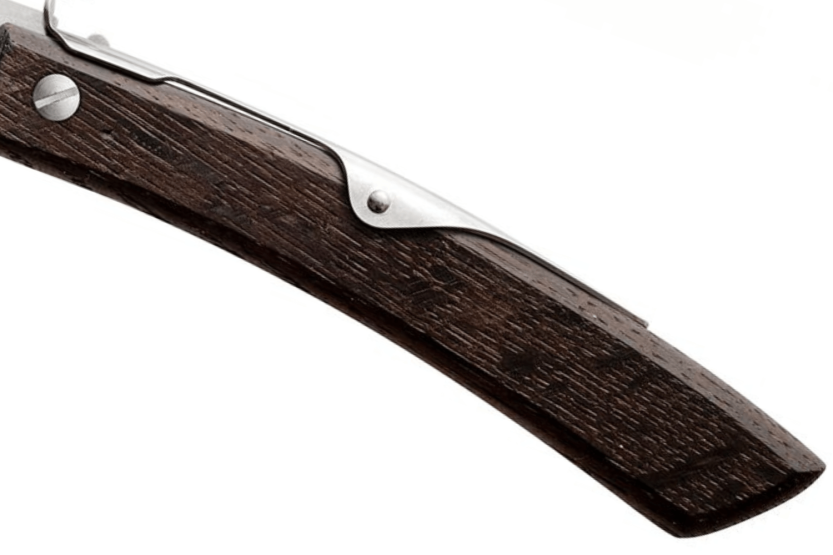 Klappmesser Windmühlenmesser Ibex 100 Griff aus Räuchereiche 14cm