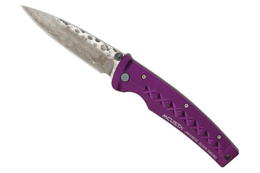 MCUSTA Tsuchi Fusion MC-161D Hammerslået foldekniv 11 cm