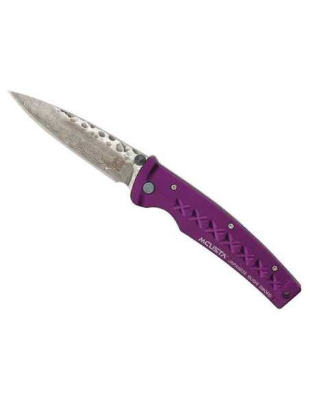 MCUSTA Tsuchi Fusion MC-161D Hammerslået foldekniv 11 cm