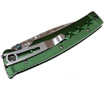 MCUSTA Tsuchi Fusion MC-162D Damascus vasaroitu taittoveitsi 11cm 2