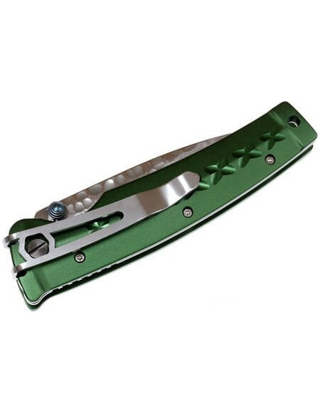 MCUSTA Tsuchi Fusion MC-162D Damaskus hamret foldekniv 11 cm