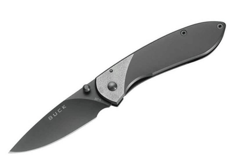 BUCK NOBLEMAN foldekniv n°327TTS titanium stålhåndtag 9cm