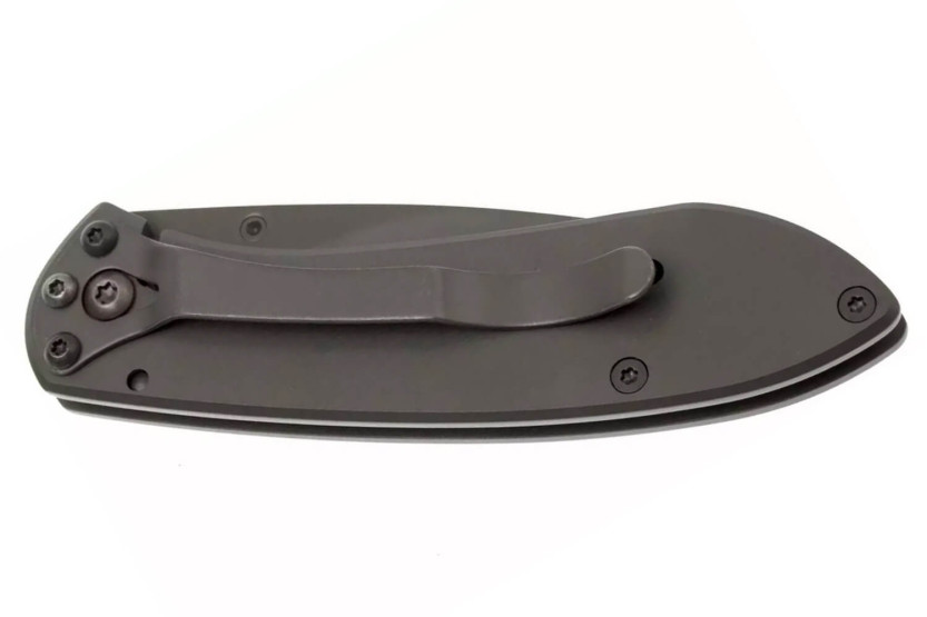BUCK NOBLEMAN foldekniv n°327TTS titanium stålhåndtag 9cm