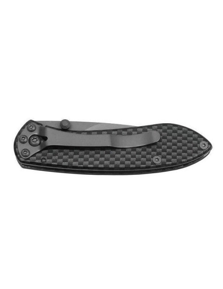 BUCK NOBLEMAN fällkniv n°327CFS kolfiberhandtag 9cm