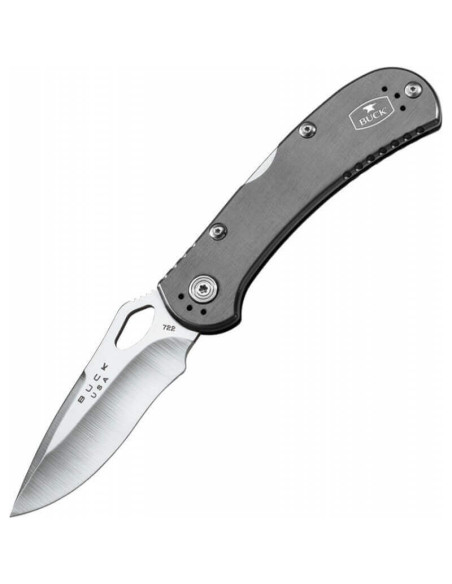 Navaja plegable BUCK SPITFIRE n°722GYS1 mango gris 11cm