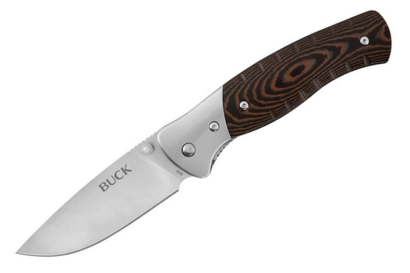 BUCK SELKIRK 835BRS foldekniv 11 cm med micarta-håndtag