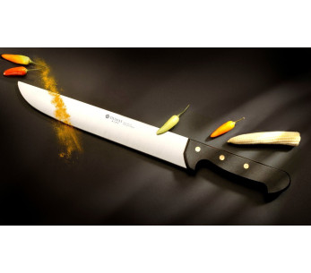 32 Dumas Affil cuchillo de carnicero de acero inoxidable 20cm 3 remaches mango 2