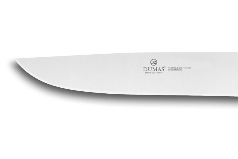 Slagersmes 32 Dumas Affil inox 20cm handvat 3 klinknagels