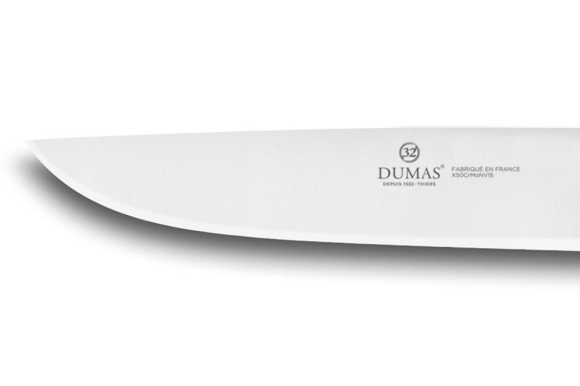 Fleischermesser 32 Dumas Affil Edelstahl 17cm Griff 3 Nieten