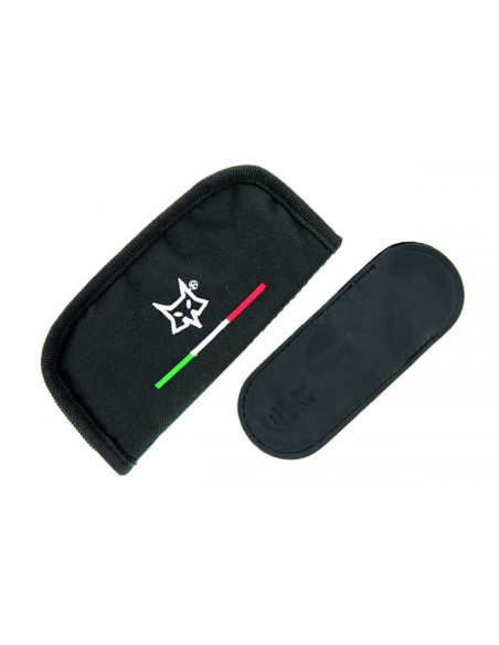 FOX Terzuola FX-525 OL fällkniv 11cm olivträhandtag + bälteshölje