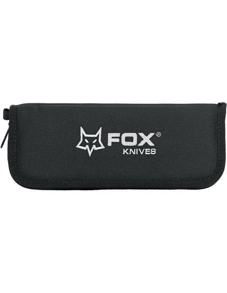Ansø Fx.302 vouwmes 12cm titanium gegolfd heft