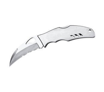 Navaja Spyderco BYRD Crossbill con dientes de acero inoxidable 12cm
