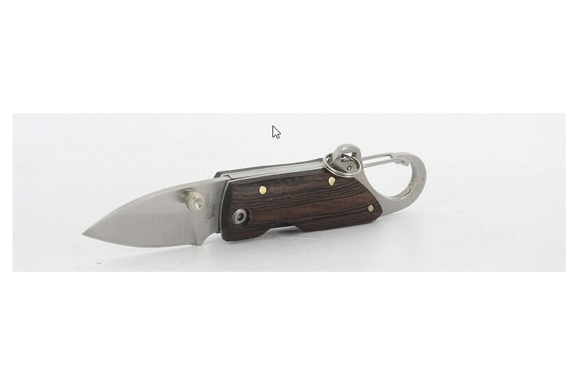 Herbertz 201505 coltello pieghevole in acciaio 5 cm manico in legno giapponese