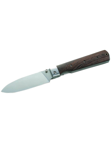 Herbertz folding knife 251314 steel 440 handle 14cm Japanese wood
