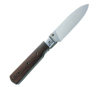 Herbertz vouwmes 251314 440 staal 14cm handgreep Japans hout 2