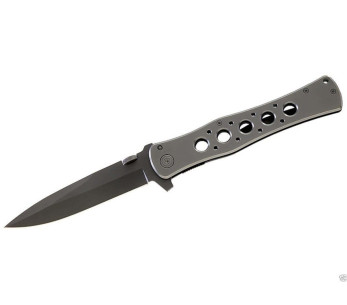 Herbertz 227815 navaja plegable de acero 15cm mango de metal con clip