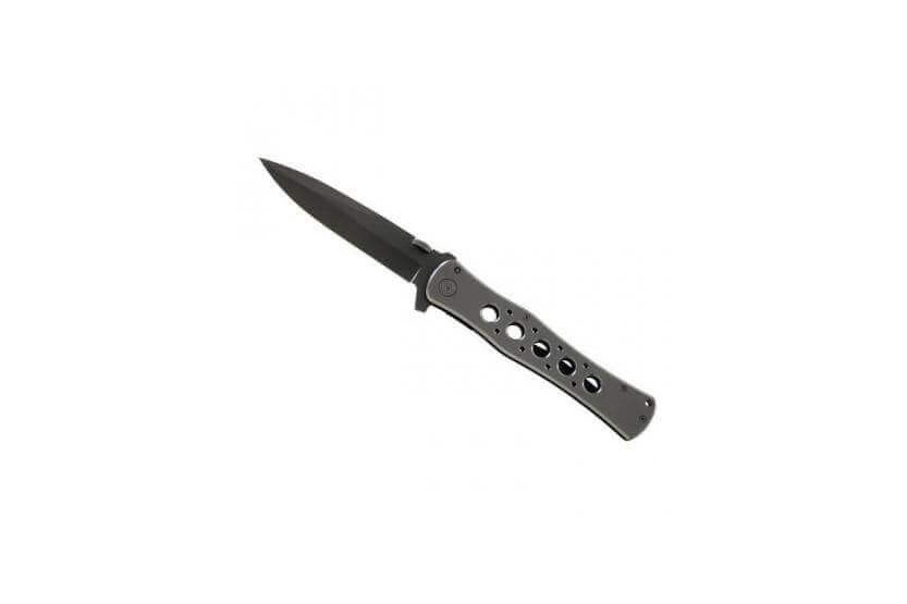 Herbertz 227815 teräksinen taittoveitsi 15cm metallikahva klipsillä varustettuna