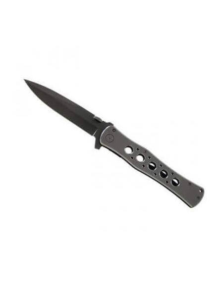 Herbertz 227815 coltello pieghevole in acciaio 15cm manico in metallo con clip