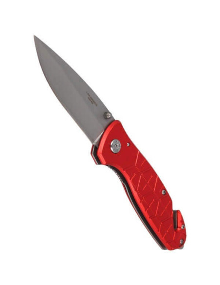 Herbertz 200911 folding knife 12cm red handle + safety features